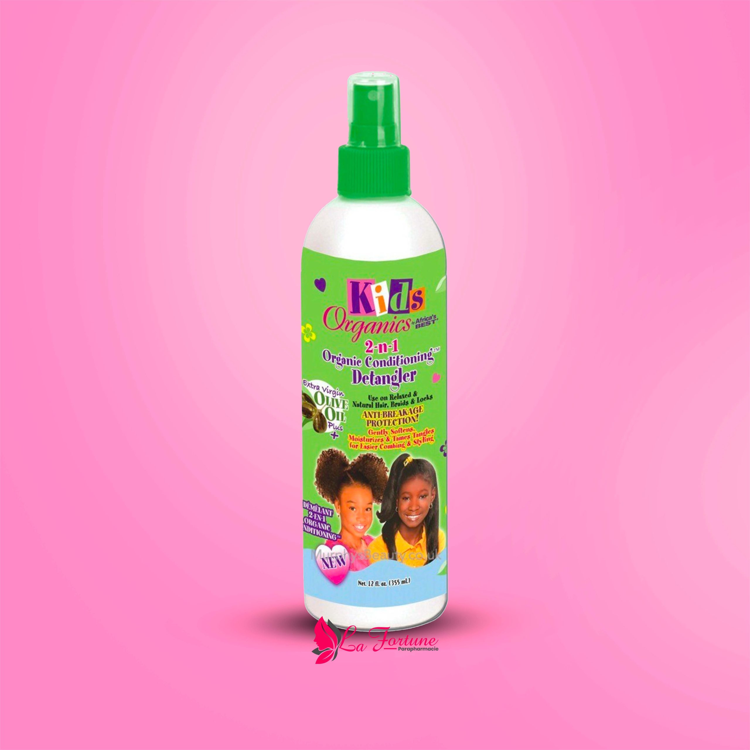 AFRICA BEST ORGANIC KIDS OLIVE OIL SHAMPOING 12 OZ